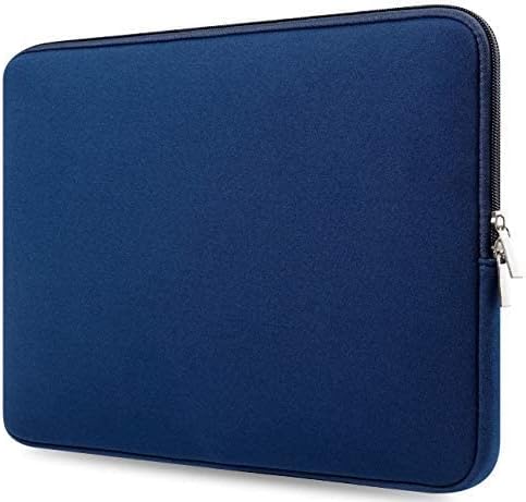 15.6 Inch Laptop Sleeve Computer Case Bag Cover Compatible for All 15-15.6 inch Laptop Apple 15.4" MacBook Pro or with Retina 2015 and Before Microsoft Surface Book 2 Hp Dell etc (Blue)