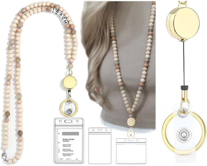 SAM & LORI Teacher Lanyard Lanyards for Id Badges Lanyards for Keys Retractable Lanyards for Id Badges Holder Cute Keychain Lanyard Women