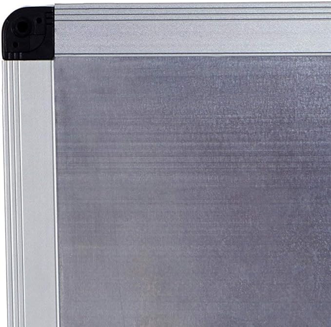 VIZ-PRO Magnetic Dry Erase Board, 72 X 40 Inches, Pack of 2, Silver Aluminium Frame