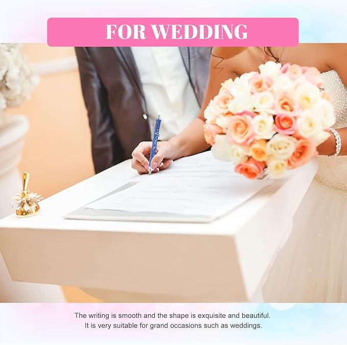 12Pcs Rhinestone Pens Bling Metal Ballpoint Diamond Pens Bulk Fancy Sparkly Crystal Press Retractable Black Ink 0.7mm For Women Office Meeting Birthday Supplies Wedding Gifts(TWELVE COLOR