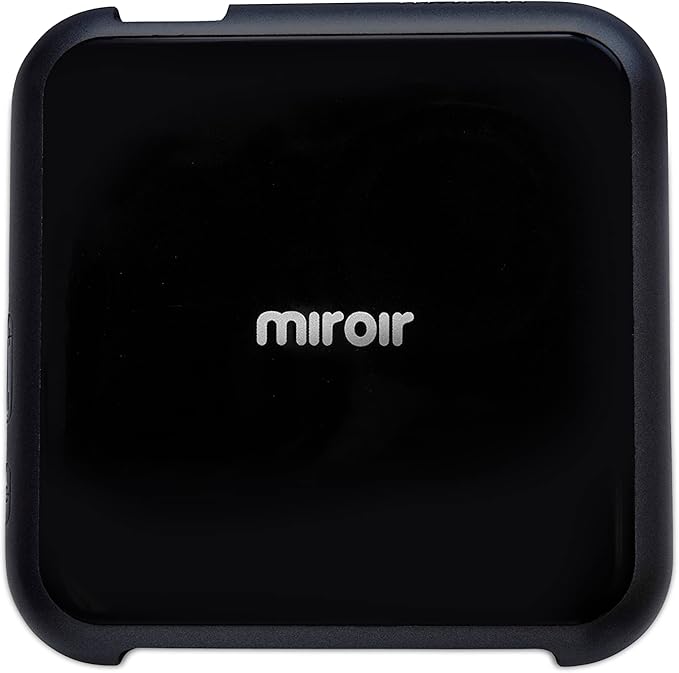 Introducing The Miroir M76, The Ultimate Portable Wireless Projector. Enjoy Movies, Gaming, and Videos Anywhere with its Battery-Powered Design and Compatibility with Multiple Devices