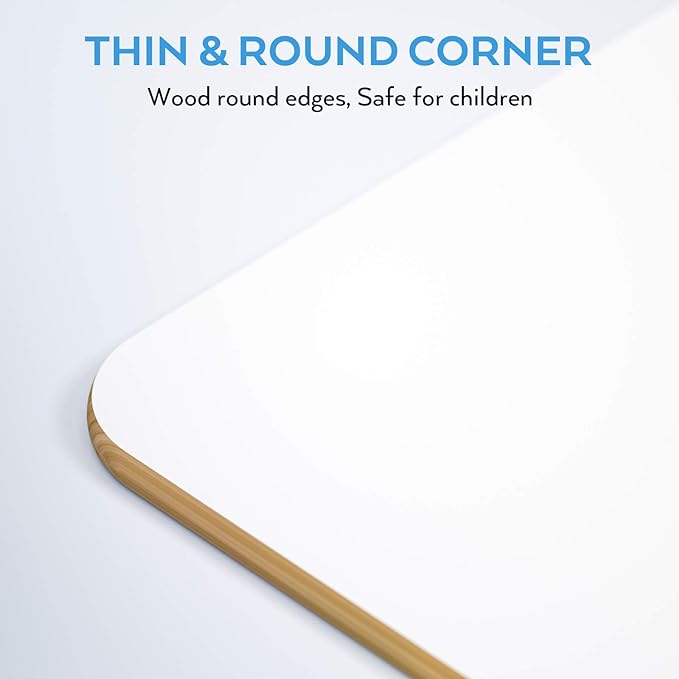 Nicpro 9 x 12 inches Lapboard Small Dry Erase Lap Board Double Sided with 3 Water-Based Pens Learning Mini Whiteboard Portable for Kid Student and Classroom Use