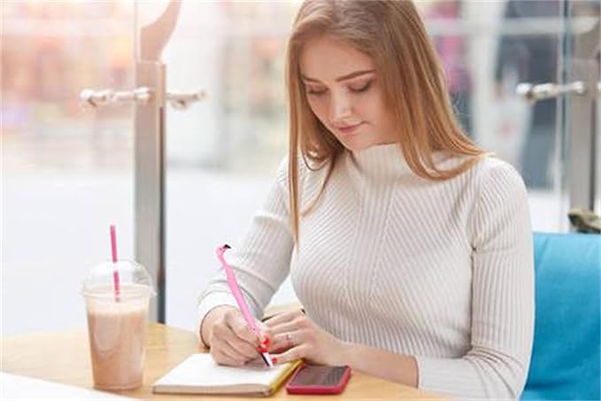 20pcs Flamingo Gel Ink Pens 0.5 mm Black Ink Novelty Pens for Child, Women, Coworkers Kids Office School Home Wedding Bridal Shower Students Teachers Employees Gifts Party Supplies (Pink 20pcs)