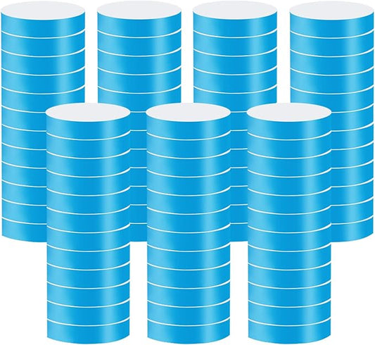 1400 Pack Wristbands for Events Paper Wristbands Waterproof Paper Bracelets Neon Wrist Bands Colored Wristbands Adhesive Hand Bands Armbands for Concerts(Blue)