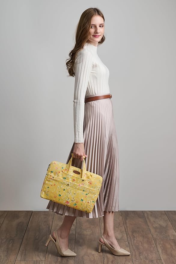 Maison d'Hermine Laptop Bag upto 15.6 inch Stain and water repellent Cotton canvas - Colmar