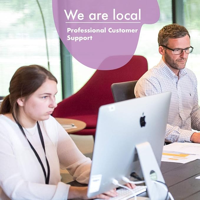 12 Rolls Wolfbarco 2.24" x 243' (57mm x 74m) Black Premium Resin-Enhanced Wax Thermal Transfer Ribbon Compatible with Zebra Printers