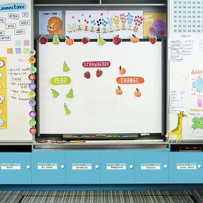 40 PCS Nameplate Pocket Adhesive Desk Nameplates Name Tag Pocket 10.3x3.15 Inch(Thickness 4mil)