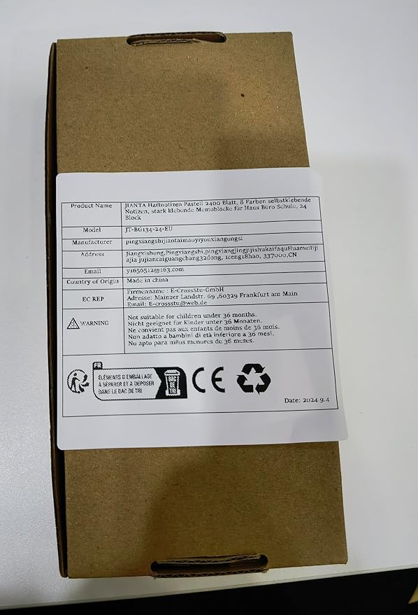 24 Pack Sticky Notes 3x3 Inches, 8 Bright Colors Self-Stick Notes, Strong Adhesive Sticky Memo Pads forHome Office School, 100 Sheets/Pad