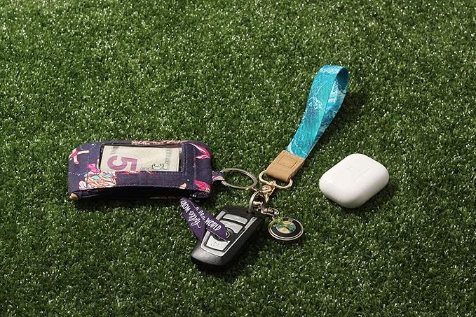DQL Key Wristlet Strap for Women and Men, Wrist Keychain for Car Keys, Badge, Wallet, and Phone Wrist Strap