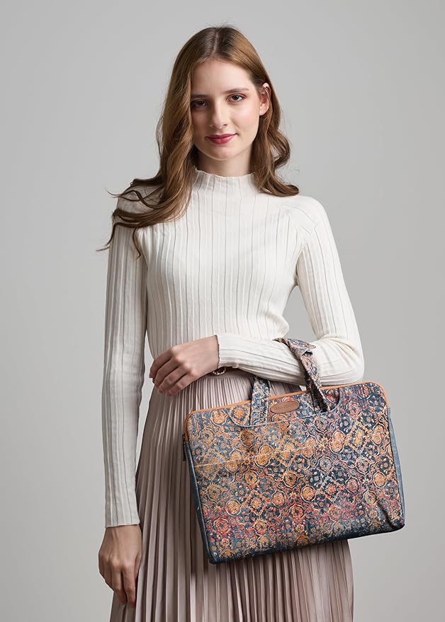 Maison d'Hermine Laptop Bag upto 13.5 inch Stain and water repellent Cotton canvas - Imperfection