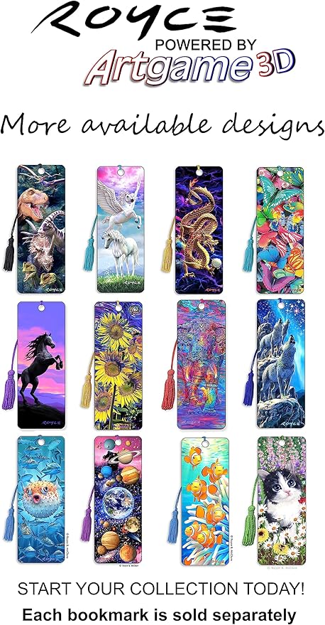 3D Royce Bookmark by Artgame - Turtle Reef