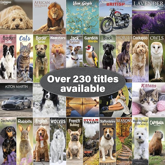 2025 London Wall Calendar, 12X12, Avonside Publishing