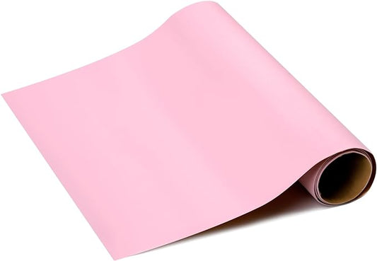 2PCS Self Adhesive Felt Sheets, DIY Felt Adhesive Sheet for Art & Crafts, Peel and Stick Felt for Drawer/Jewelry Box Felt Liner, Solid Color Felt Wallpaper (14.6" x 39.4", Pink)
