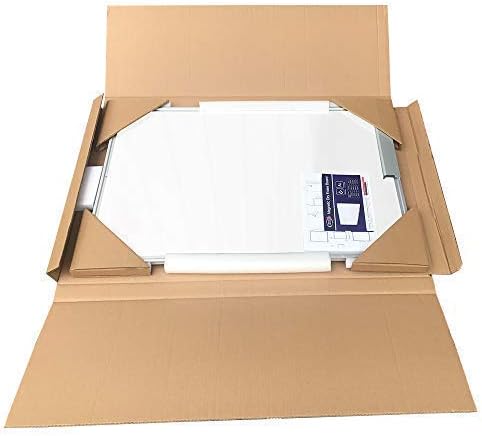 XIWODE Magnetic Dry Erase Board 32x44 Inches, Whiteboard for Wall with Silver Aluminum Frame, Durable Writing Surface for Home, Office & School Classroom