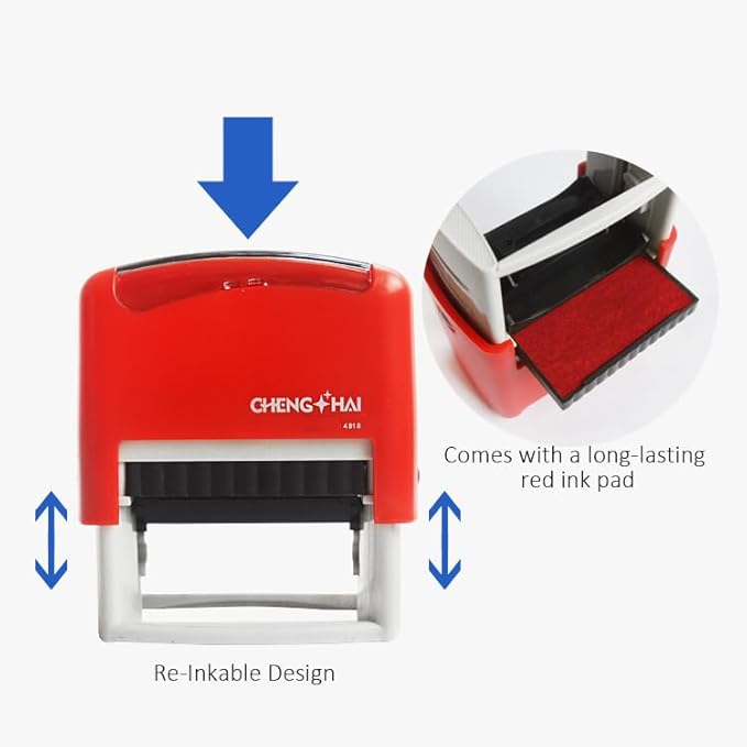 Donald Trump Lives Here Stamp Trump Merchandise Merch Gift Office Novelty Self Inking Stamp for Money