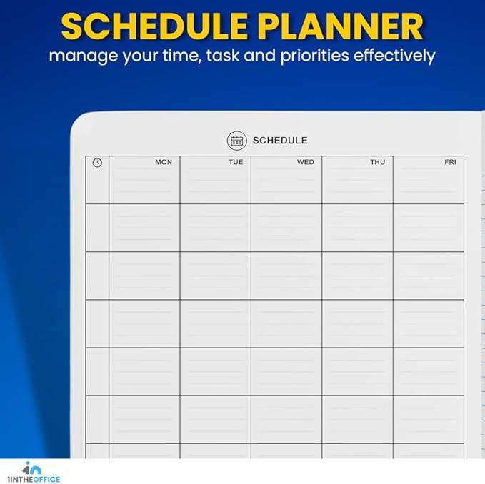 1InTheOffice Marble Composition Notebook, Wide Ruled Composition Notebook, 9.75" x 7.5", Black Marble Cover, 100 Sheets/Pack (12)