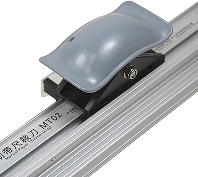Manual Table Top Heavy Duty Paper Trimmer - 63" (1600mm) - Aluminum Grade Board Cutter with Standard Ruler Marks - Easy Storage and Lightweight Paper Panel Cutters for Ads Board Decor