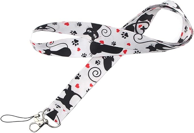 Yiflin Cute Neck Lanyard for Keys, Wallet, Id Card Holder, Cool Keychain Lanyard for Women, Men, Teacher