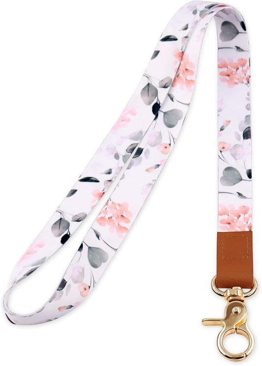 Lanyard, Long Neck Lanyard Key Lanyard, Sturdy Durable Id Badge Lanyard for Women & Men, Cute Cool Lanyard Strap for Car Keys, Card Holder, Whistle, Keychain, Wallet