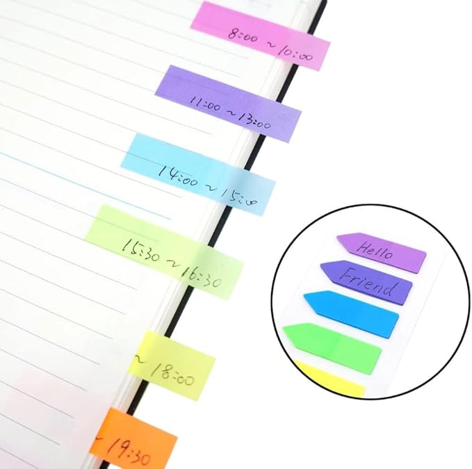 560PCS Page Markers Sticky Index Tabs Book Annotation Bookmark Notes Small Pop Up Index Flag Tabs, Post Tabs Flags Stickers
