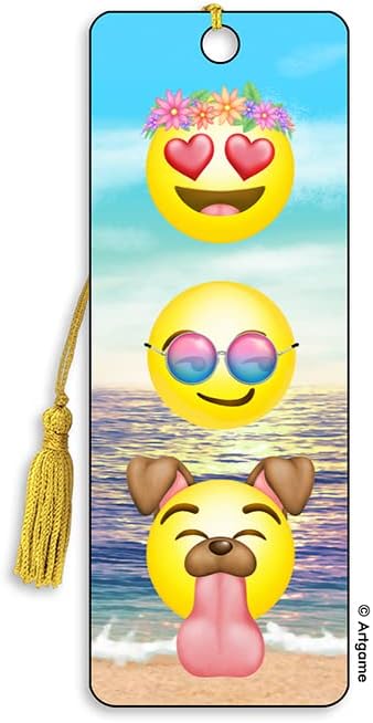 3D Bookmarks Featuring The Artwork of Royce B Mcclure (Emoji Filters)