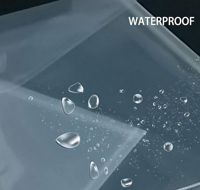 5x7 Small Plastic Envelopes Receipt Check Storage File Holder Case 20 Pack Hook & Loop Closure