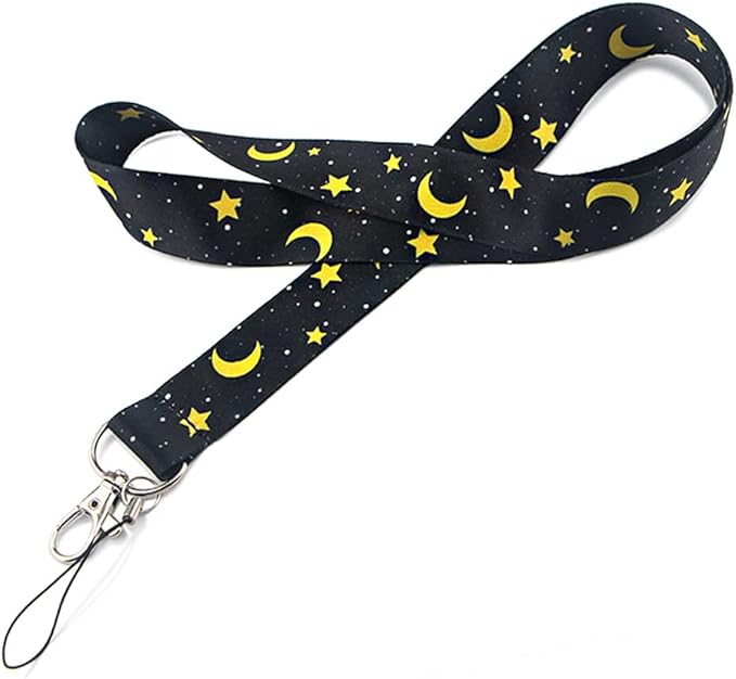 Yiflin Cute Neck Lanyard for Keys, Wallet, Id Card Holder, Cool Keychain Lanyard for Women, Men, Teacher