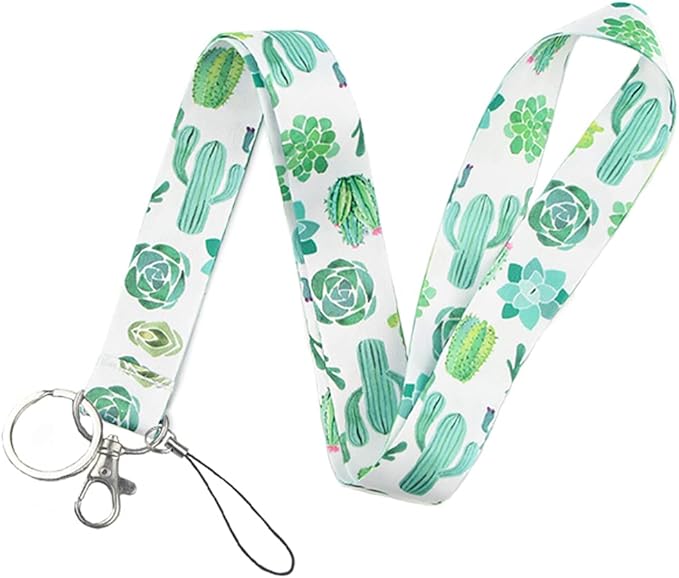 Yiflin Cute Neck Lanyard for Keys, Wallet, Id Card Holder, Cool Keychain Lanyard for Women, Men, Teacher