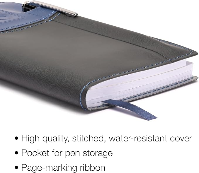 2025 Pocket Planner/Pocket Calendar and Pen, 3.5"x6": Includes 14 Months (November 2024 - December 2025) / 2025 Weekly Planner/Weekly Agenda/Monthly Calendar Organizer (Navy/Black)