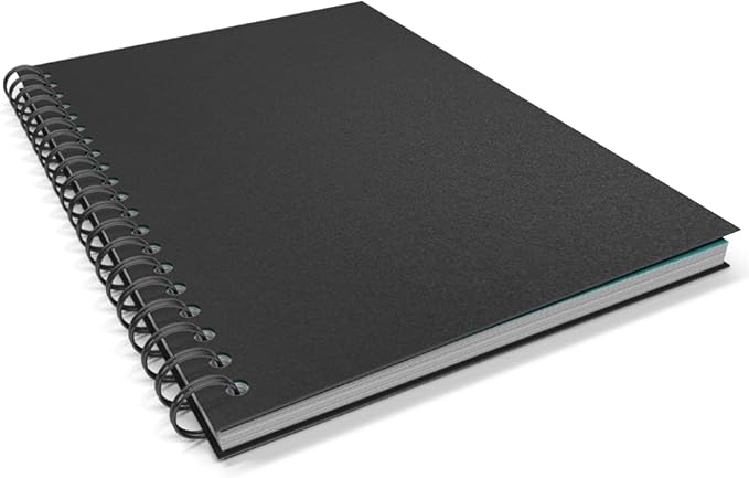Binditek 50 Pack 12 Mil Sand-Textured Polycover - Plastic Binding Cover for Letter Size - Business Reports and Proposals - Lightly Textured Sand Finish - Square Corners, Un-Punched, Black