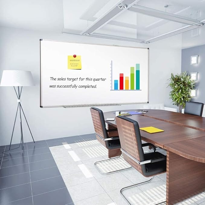 XIWODE Magnetic Dry Erase Board 24x36 Inches, Aluminum Frame Whiteboard for Wall, Durable Writing Surface for Office, Classroom & Home Use