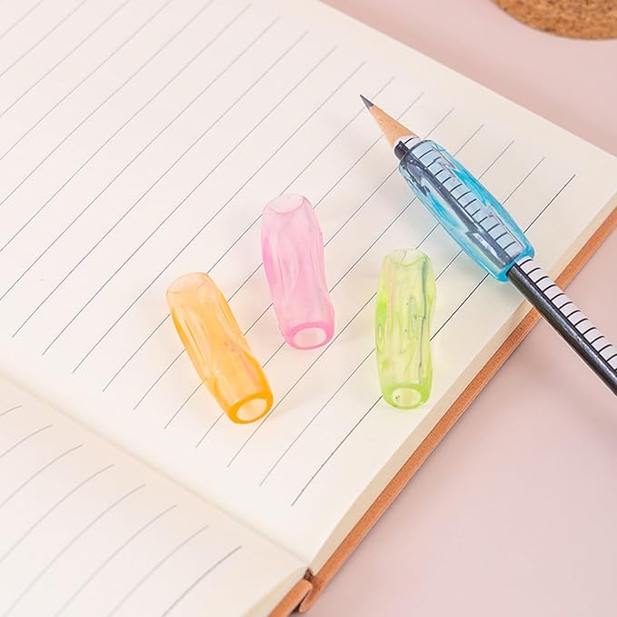 12 PCS Grips for Pencil, Grips for Pencil for Kids Handwriting, Pencil Holder for Kids, Pen Grip
