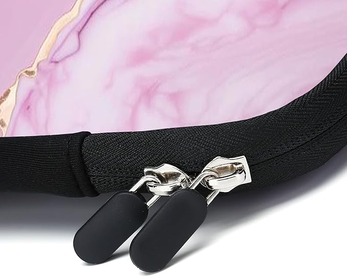 11.6-12.2 inches Laptop Sleeve Chromebook Case Ultrabook Case Notebook Sleeve Tablet Case Neoprene Handle Sleeve for Men Women, Two Pockets(Pink-2