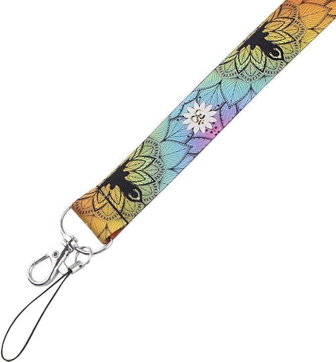 Yiflin Cute Neck Lanyard for Keys, Wallet, Id Card Holder, Cool Keychain Lanyard for Women, Men, Teacher