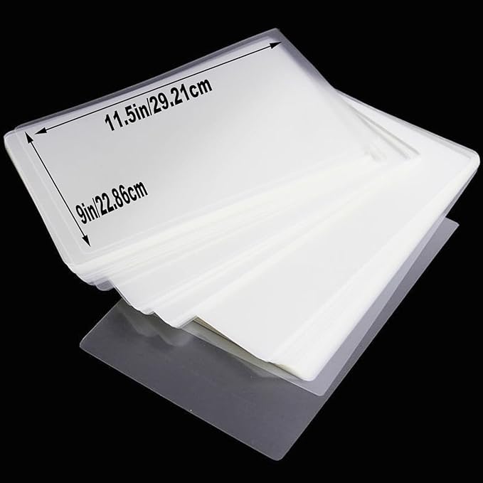 2000 Pack Laminating Sheets, Clear 9 x 11.5 Inch Thermal Laminating Pouches for Thermal Laminator, 3 Mil Lamination Sheet Paper, Letter Size, HeatSeal