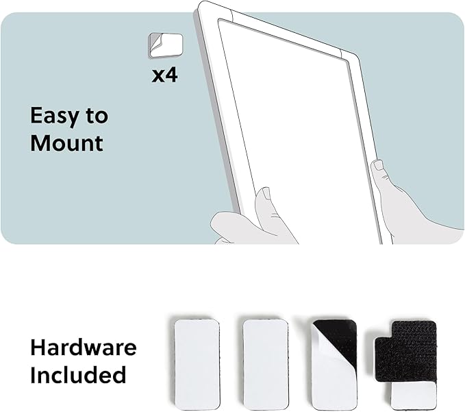 U Brands Contempo Magnetic Dry Erase Board, 11”x14”, Sage Green Modern Frame, Includes Magnet and Marker