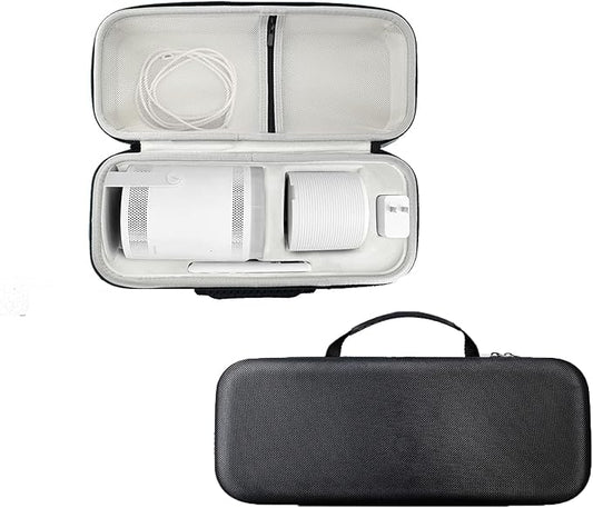 Case for Samsung The Freestyle Projector,EVA Hard Shell Travel Carrying Storage Case Bag for Samsung The Freestyle Portable Projector (Black)