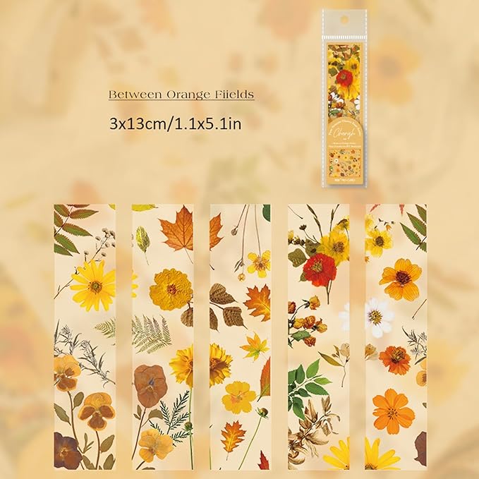 4 Pack 20 Sheets Flower Bookmark, Very Suitable for Women Bookmarks, Bookmarks Gifts