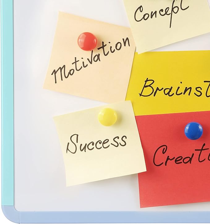 Mr. Pen- Dry Erase Board, 14' x 11', Black Dry Erase Marker, Colorful Frame, Mini White Board for Kids & Students