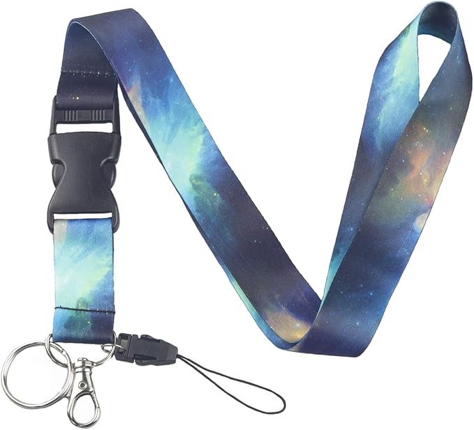 Yiflin Cute Neck Lanyard for Keys,Keychain,Wallet,ID Card Holder,with Quick Release Buckle