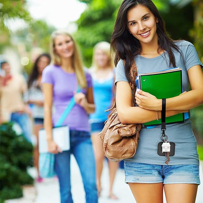 Wrist Lanyard for Women and Men, Keychain Lanyard for Keys, Wrist Keychain Strap Lanyard for Car Keys ID Badge Wallet Card Holder (Light Blue)