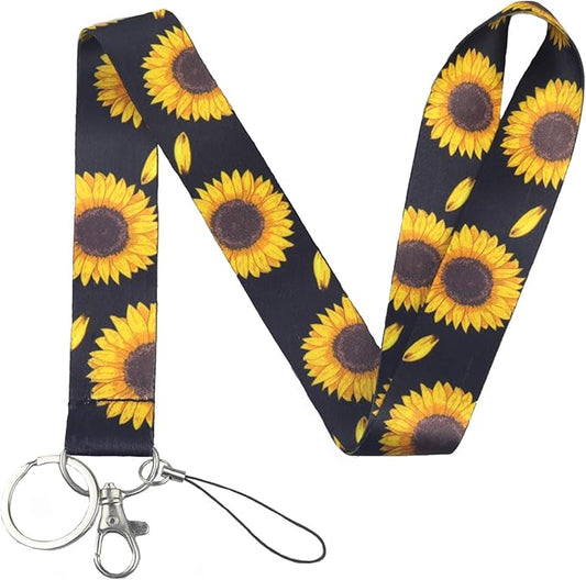 Yiflin Cute Neck Lanyard for Keys, Wallet, Id Card Holder, Cool Keychain Lanyard for Women, Men, Teacher