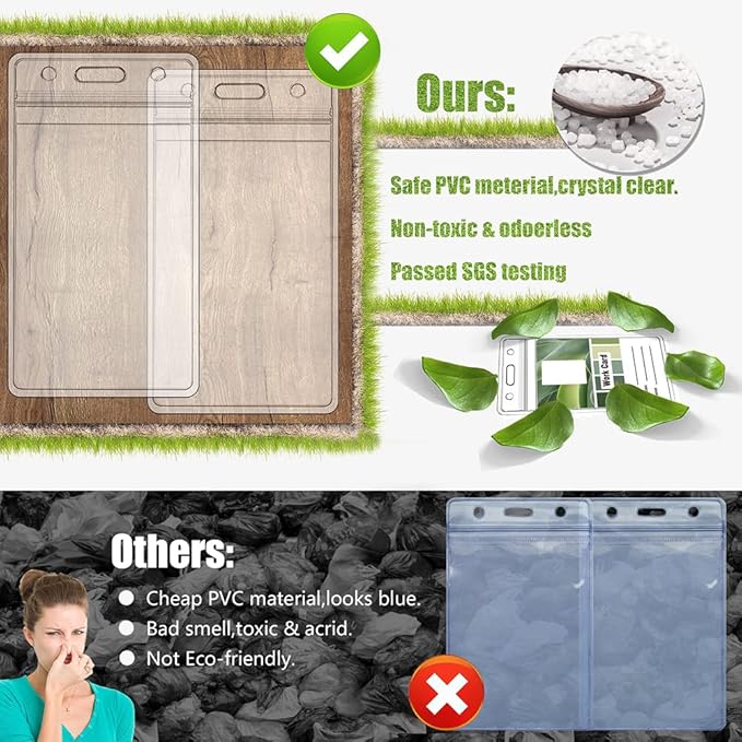 Retractable Lanyards for ID Badges and Keys, Cute Breakaway Teacher Lanyard with Badge Holders and Reels, Silicone Beaded Lanyard for Women, Nurses, Office with 2 Waterproof Card Holders