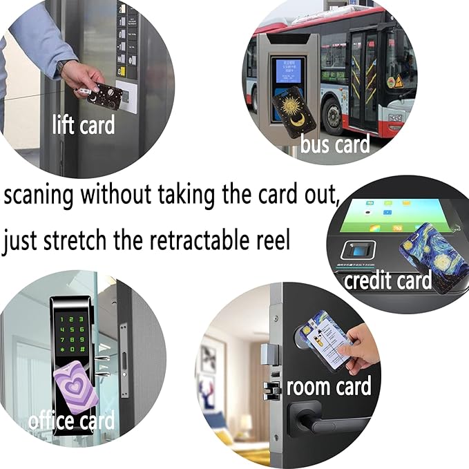 ID Badge Holder with Lanyard & Retractable Badge Reel Cute Key Lanyard for Women Men Girls for ID Badges Aesthetic Nurse Keychain Neck Lanyard for Keys, Cool Goth Moon Sun Reel Car Key Lanyard