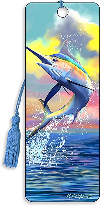 3D Bookmarks Featuring The Artwork of Royce B Mcclure (Marlin)