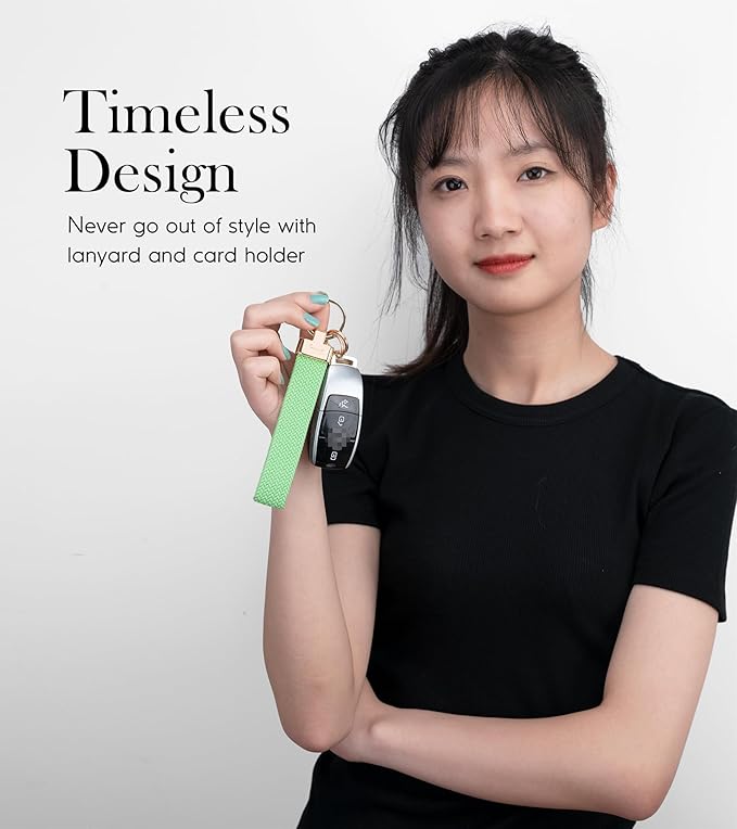 SENLLY Wristlet Lanyard, Stretchy Keychain Holder, Original Elastic Anti-Drop Design Keyring