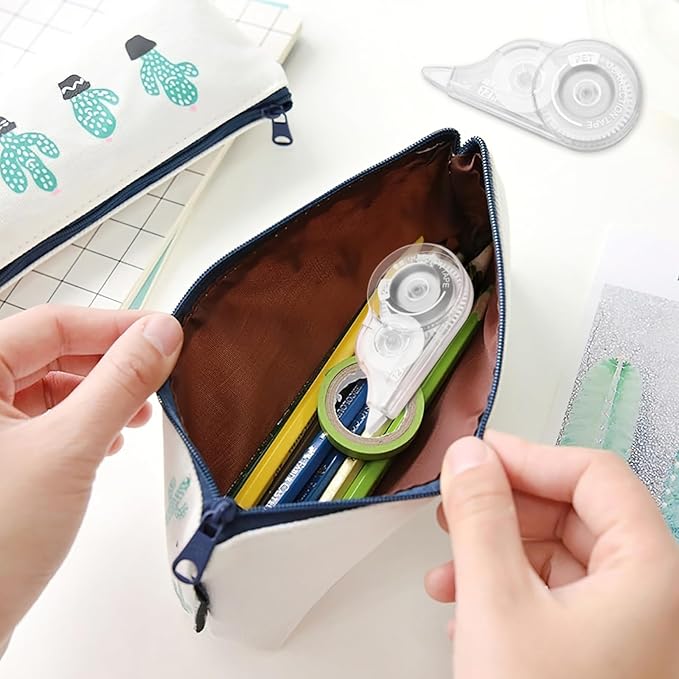 30 Pcs 39.4 Ft Correction Tape, Tear-Resistant Tape Bulk for School, Office, Note Taking, Journal (Tape Width 0.2 in, Clear)