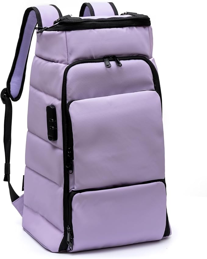 Anti Theft Urban Backpack, 28L Travel Backpack Fits 15 Inch Laptop, Waterproof Carry On Backpack, Casual Daypack For Weekender Business Hiking