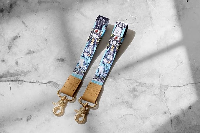 DQL Key Wristlet Strap for Women and Men, Wrist Keychain for Car Keys, Badge, Wallet, and Phone Wrist Strap