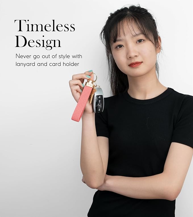 SENLLY Wristlet Lanyard, Stretchy Keychain Holder, Original Elastic Anti-Drop Design Keyring